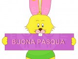 coniglio buona pasqua