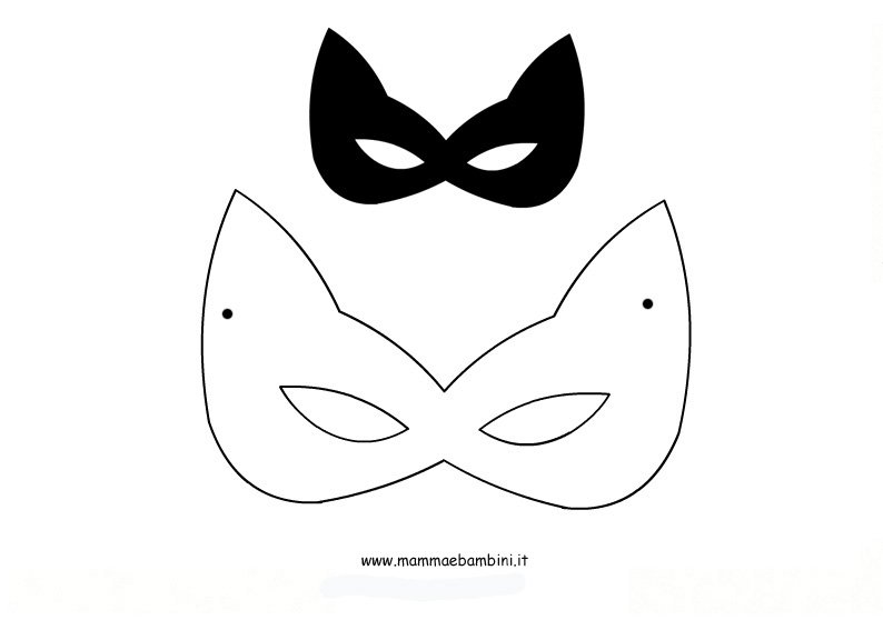 maschera gatto D