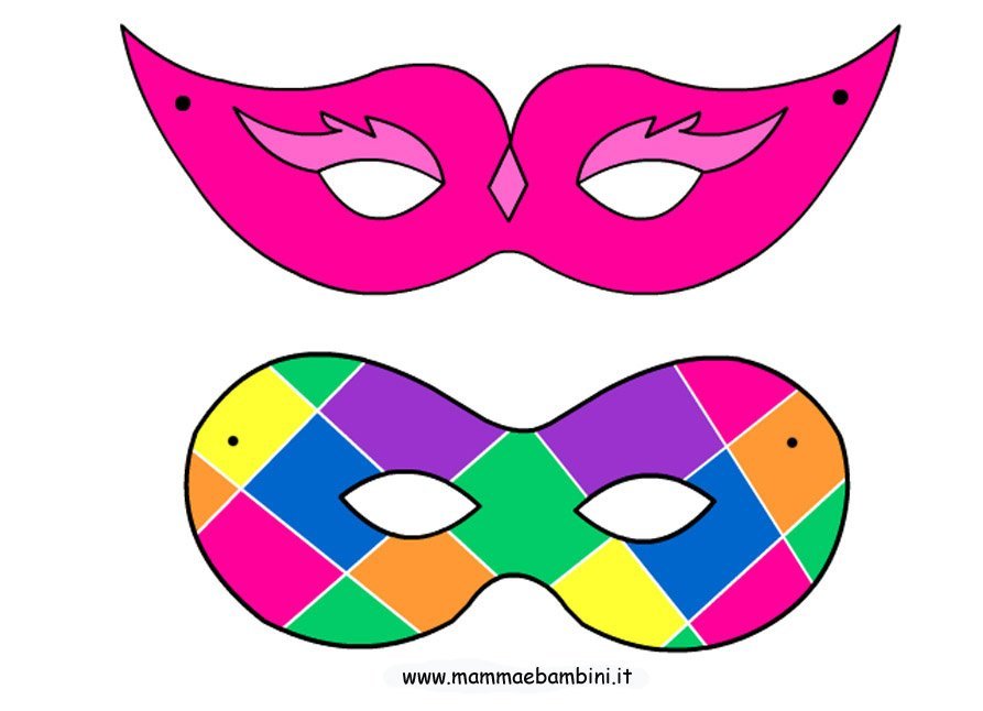 maschere colorate1