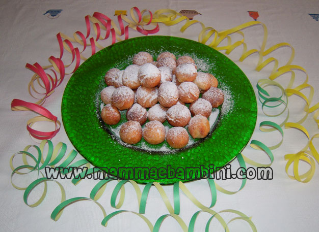 Foto e ricetta delle castagnole