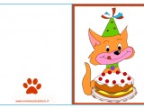 biglietto gatto