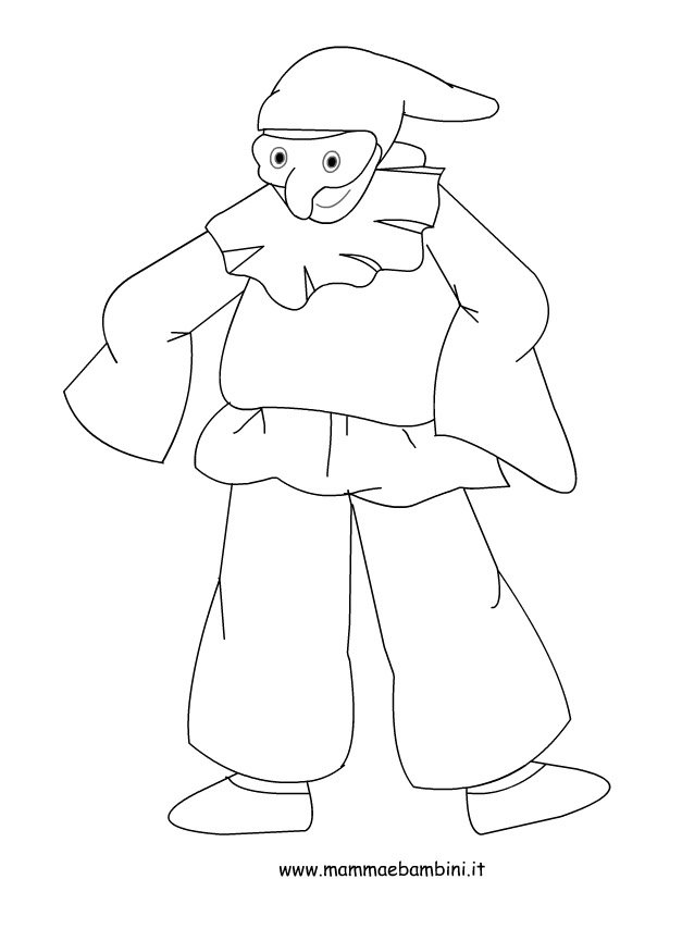 Carnevale Disegni Da Stampare E Colorare