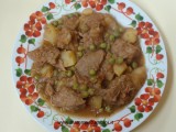 spezzatino con piselli