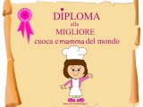 diploma mamma cuoca