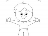 bambino_abbraccio_TVB_da_colorare