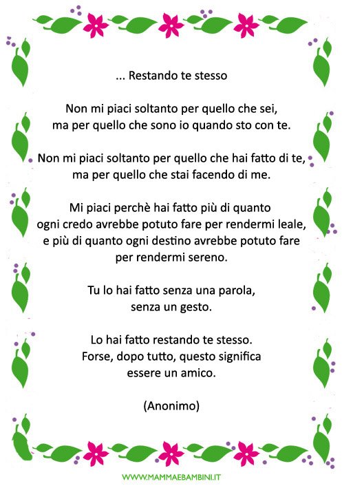 poesia amicizia 2