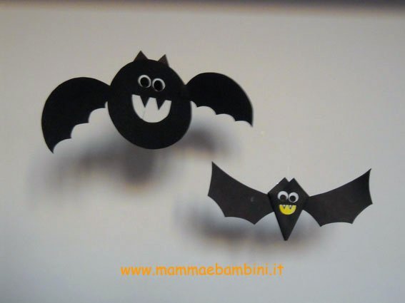 halloween-2 Come realizzare pipistrelli di carta in lavoretti e addobbi halloween