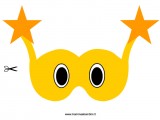 maschera marziano con antenne