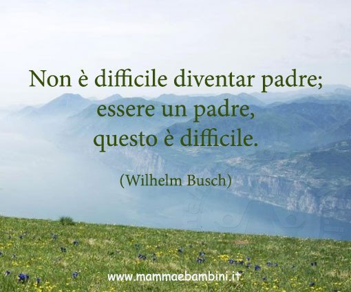 frase essere padre