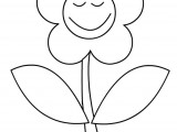 fiore-sorridente da colorare