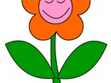 fiore-sorridente da ritagliare