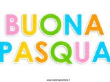 scritta buona-pasqua