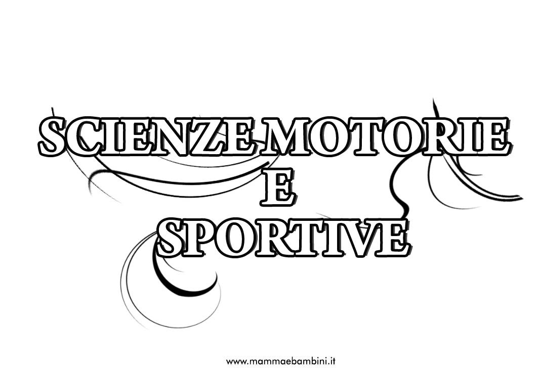 Copertina Per Quaderno Di Scienze Motorie E Sportive Mamma E Bambini