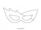 maschera-fantasia da colorare