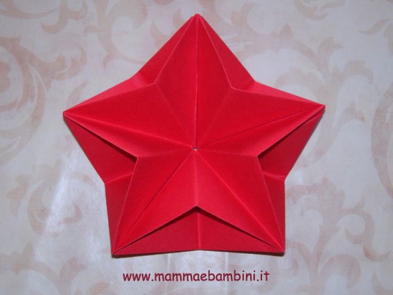 Stella Di Natale Tridimensionale.Come Realizzare Stelle 3d Origami Per Natale Mamma E Bambini