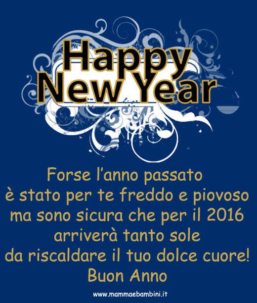 frasi auguri buon anno nuovo