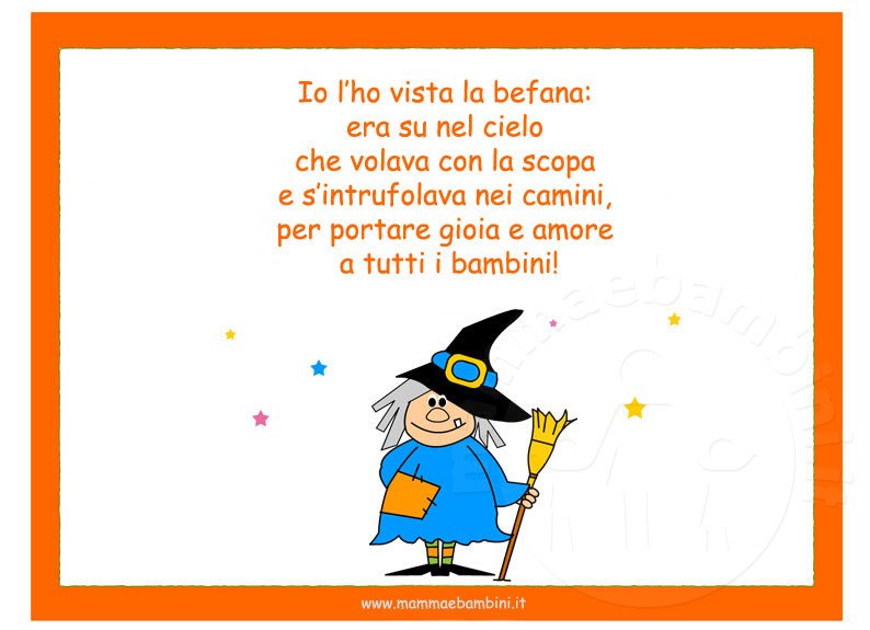 cornice tuttodisegni befana f01