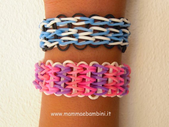 Video braccialetto triplo con elastici 4 bracciale-triplo-08