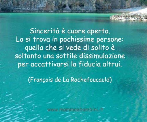 frasi sulla sincerita