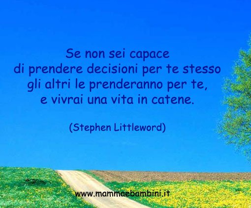 frasi decisioni