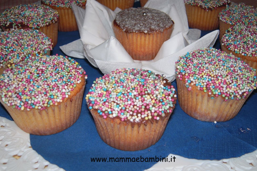 torta con zuccherini colorati