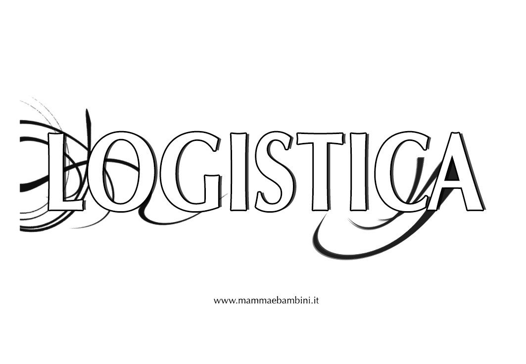 Copertina per materia Logistica da stampare 1 copertina-logistica