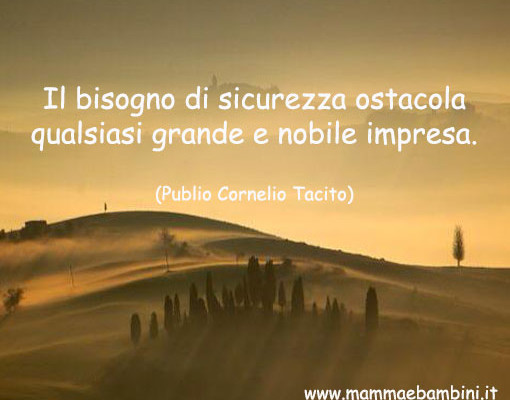 frasi sulla sicurezza – Mamma e Bambini