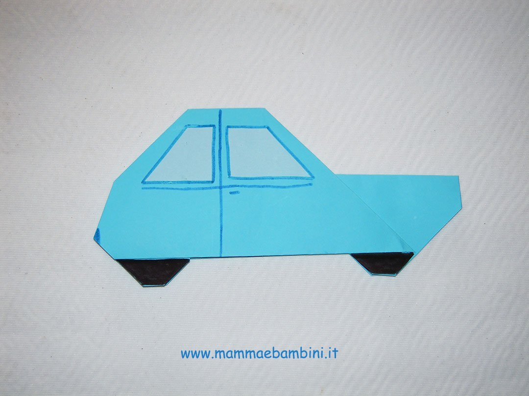 Video come realizzare macchina origami 4 car-origami-03