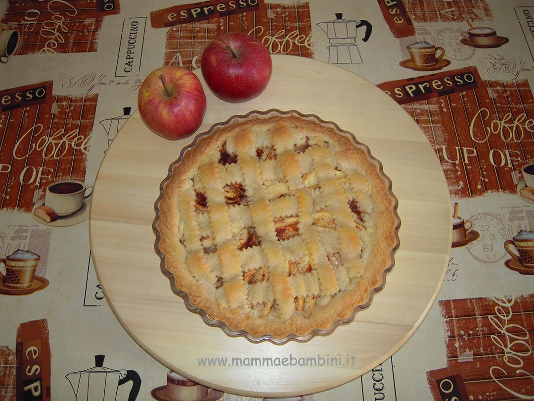 ricetta crostata mele facile 03