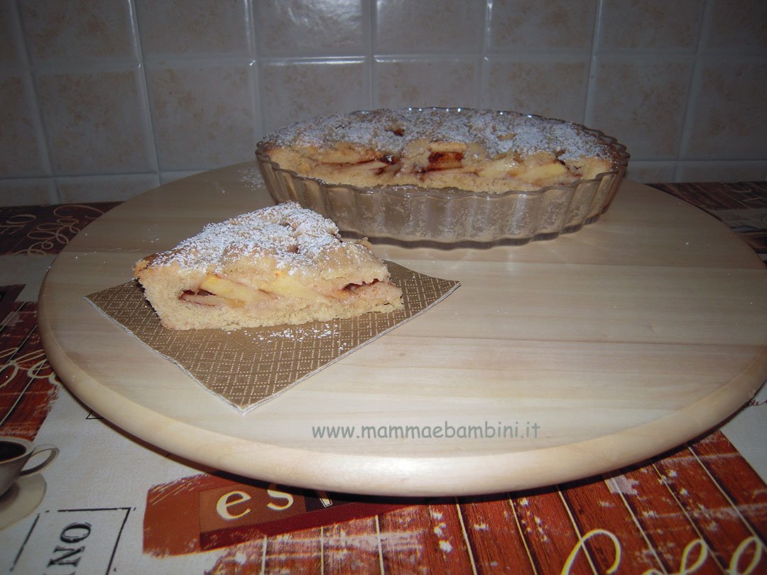 ricetta crostata mele facile 05