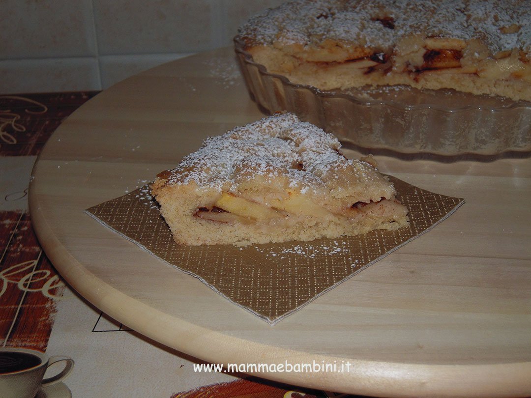 ricetta crostata mele facile 06