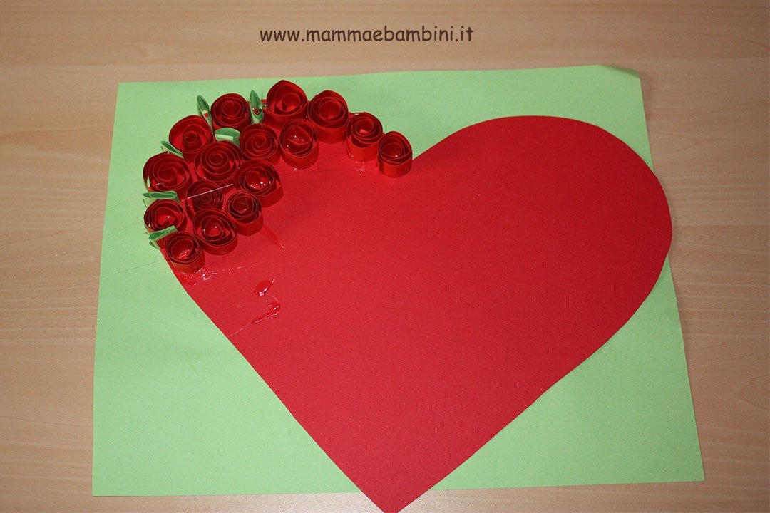 Cuore con roselline di carta da appendere 8 cuore-con-rose-07