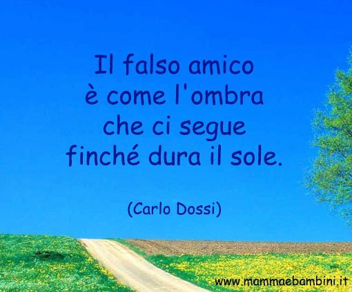 Frase sull'amicizia