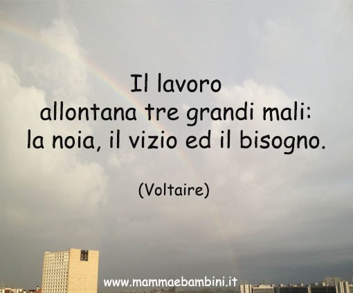 frase sul lavoro