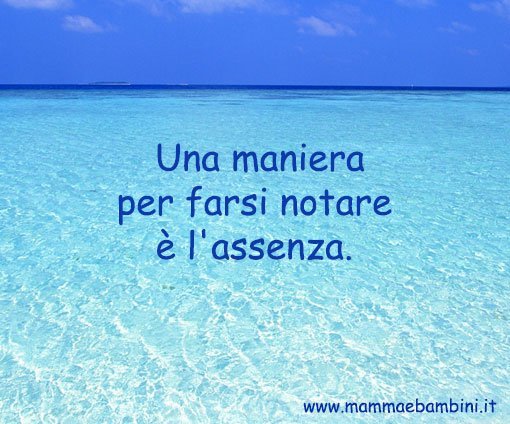 frase su come farsi notare