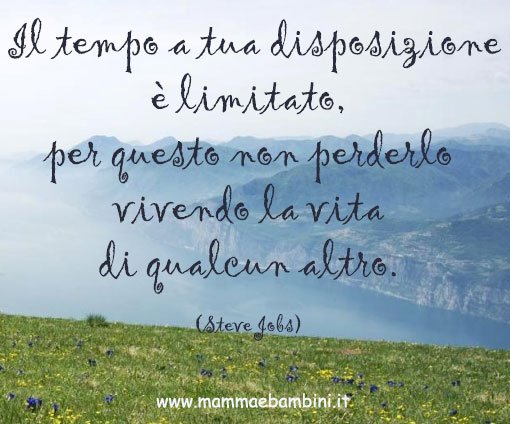 Frase sul tempo da vivere