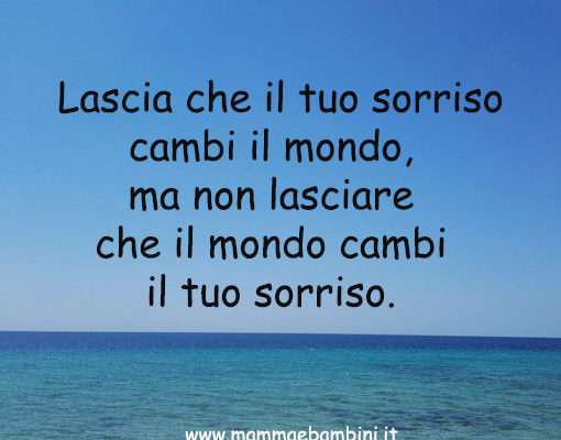 frasi sul sorriso - Mamma e Bambini