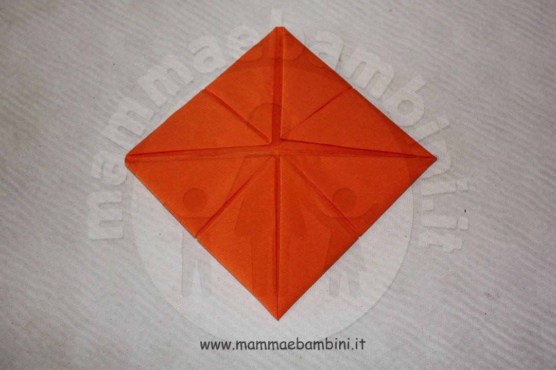 Tutorial come piegare tovagliolo Fiore di Loto 10 Tutorial tovagliolo Fiore di Loto 8