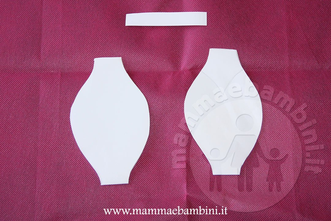 Come ottenere sagoma per fiocco 3D 9 fiocco di carta arancione 10