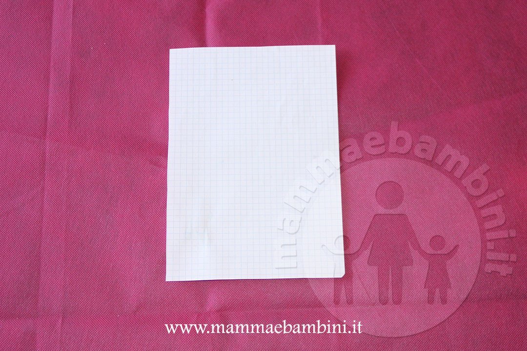 Come ottenere sagoma per fiocco 3D 2 fiocco di carta giallo 08