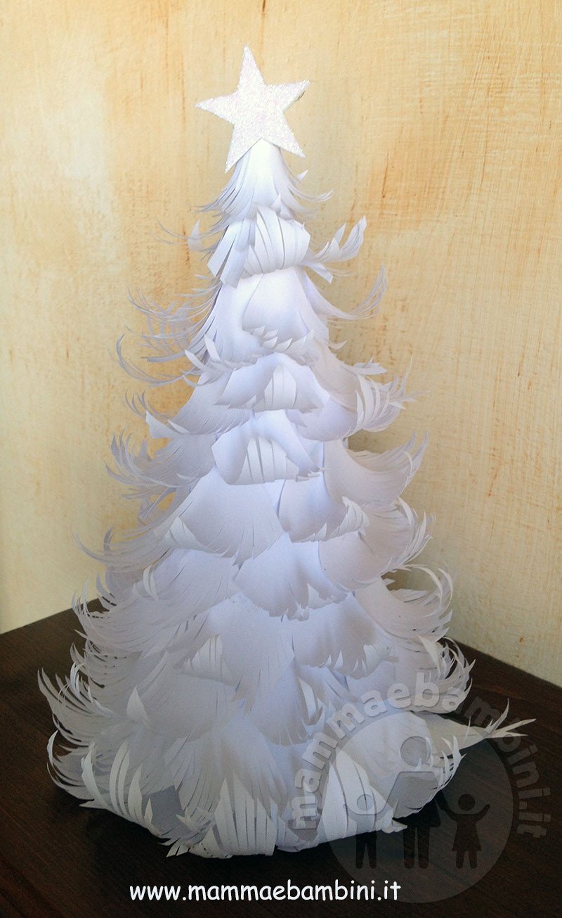 Come realizzare albero di Natale 3D con la carta