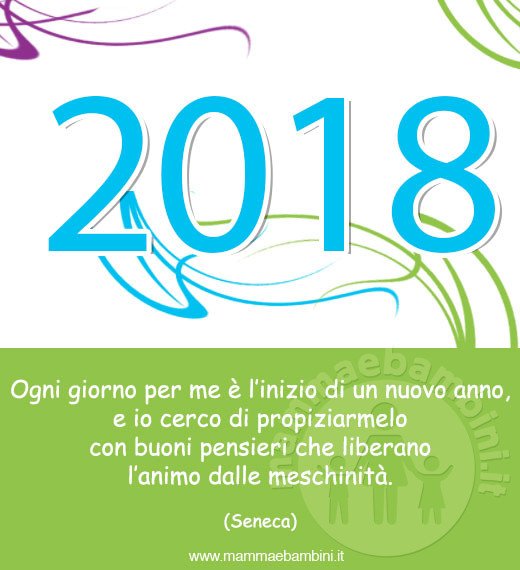 Frasi auguri nuovo anno 2018