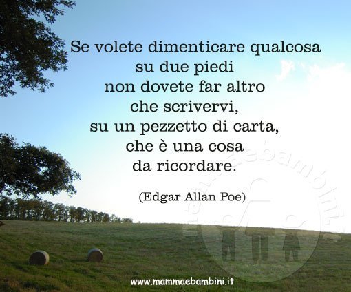 frase dimenticare