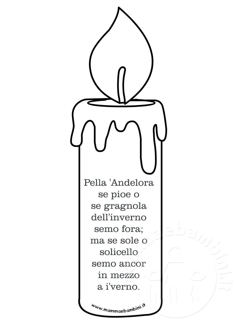 Proverbi sulla Candelora da stampare 5 proverbio candelora 05