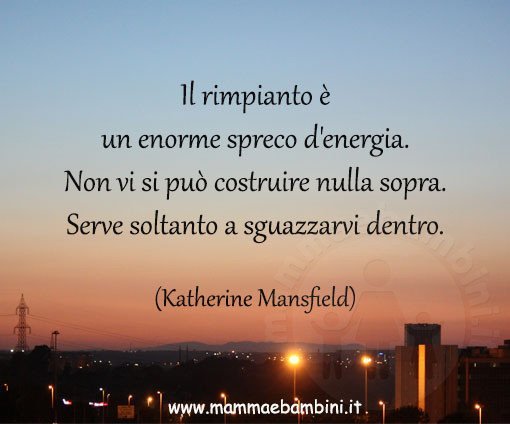 frase rimpianto