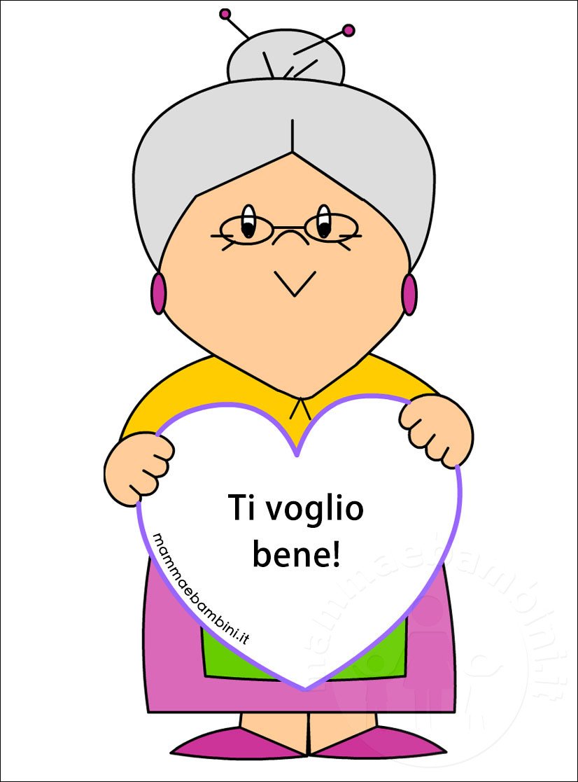 Nonna cuore frase ti voglio bene