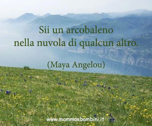 frase arcobaleno