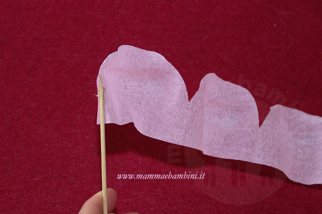 Tutorial rose di carta crespa facili 12 rosa in carta crespa 22