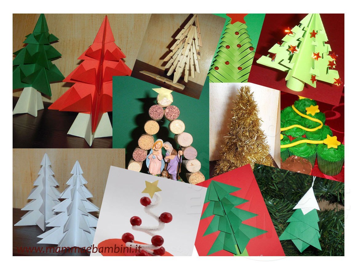 37 Idee per decorazioni natalizie a forma di albero