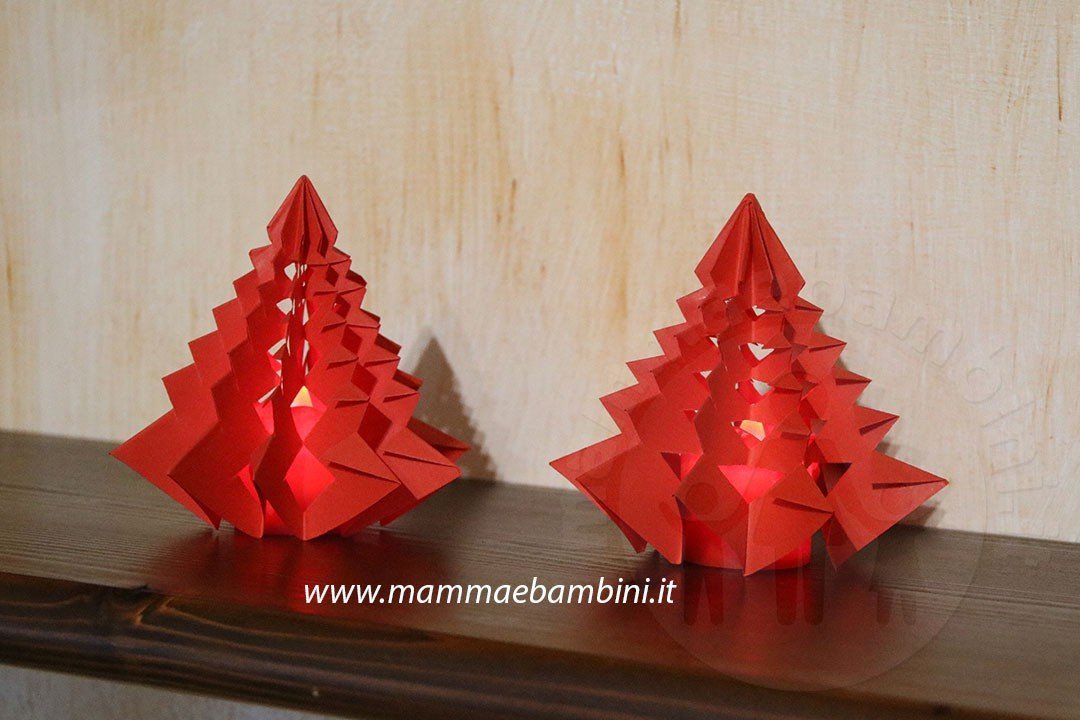 Video come realizzare albero di Natale 1 albero natale di carta